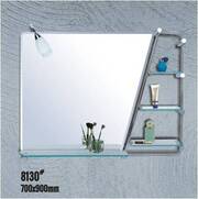 Mirrors in different dimension and styles.